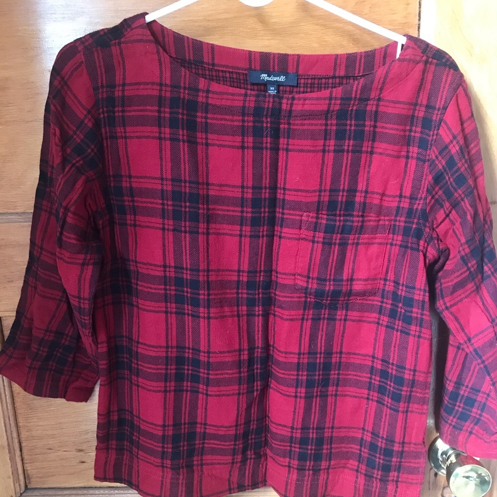 Madewell flannel shirt